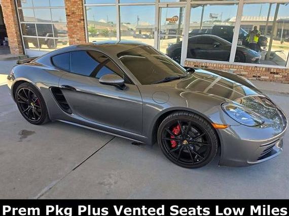 PORSCHE 718 CAYMAN 2019 WP0AB2A84KS278602 image
